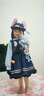 【當日發(fā)貨】公主裙女童洛麗塔秋季兔子警官兒童連衣裙生日蓬蓬裙 裙子+腰包尾巴領(lǐng)帶掛件   110 cm 曬單實(shí)拍圖