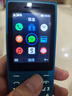 諾基亞（NOKIA）108 4G 移動聯(lián)通電信廣電全網(wǎng)通 2.4英寸雙卡雙待 直板按鍵學(xué)生老人老年人功能機(jī)備用手機(jī) 藍(lán)色 曬單實(shí)拍圖