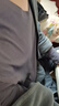 貓人（MiiOW）60S莫代爾秋衣秋褲男套裝薄款高端無(wú)痕V領(lǐng)保暖內衣男士棉毛衫線(xiàn)衣 曬單實(shí)拍圖
