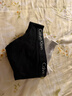 Calvin Klein內衣女士三條裝經(jīng)典提花腰邊ck舒適棉質(zhì)微彈性感比基尼三角內褲女 MP1-太空黑/椰青灰/月光白 3條 S 尺碼偏大，建議拍小一碼 曬單實(shí)拍圖