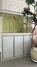 森森（SUNSUN）大型魚(yú)缸底過(guò)濾水族箱客廳家用落地玻璃生態(tài)金魚(yú)缸 超白款升級底濾 1.2米長(cháng)42cm寬（黑白可選） 曬單實(shí)拍圖