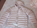優(yōu)衣庫童裝男女童PUFFTECH空氣棉服可機洗連帽外套排骨棉服478123 10 水粉色 160 曬單實(shí)拍圖