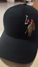 U.S. POLO ASSN.保羅帽子男士女純棉硬頂棒球帽春夏秋高頂戶(hù)外防曬太陽(yáng)帽休閑刺繡 黑色(54-60cm) 禮盒裝均碼大小可調節 曬單實(shí)拍圖