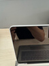 奔維斯macbook air/Pro保護殼2025款蘋(píng)果筆記本電腦磨砂殼14.2寸外殼M2/M3/M4自帶支架耐磨防刮超薄硬殼 【有支架】磨砂白 【Air】M4版2025年款（13.6寸） 曬單實(shí)拍圖