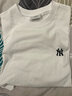 MLB短袖男女情侶純色簡(jiǎn)約休閑圓領(lǐng)T恤時(shí)尚新款3ATSB0253-50WHS-M 曬單實(shí)拍圖