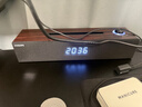 飛利浦（PHILIPS）藍牙音箱 電腦音響臺式usb筆記本桌面音響木質(zhì)時鐘音箱多媒體家用辦公重低音游戲長條音箱 藍牙音響 標配 曬單實拍圖