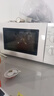 美的（Midea）快捷微波爐 家用小型 360°轉(zhuǎn)盤加熱 旋鈕操控 易潔內(nèi)膽（M1-L213B） 曬單實拍圖