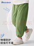 巴帝巴帝夏季純棉兒童裝防蚊褲男女寶寶運動(dòng)休閑長(cháng)褲子 害羞鱷魚(yú) 140 曬單實(shí)拍圖