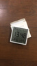 得光86型面板磁吸時(shí)鐘溫濕度計冰箱貼家用廚房室內小型數字時(shí)間顯示桌面壁掛墻式日期萬(wàn)年歷電子鐘表 電池款-白色【單只裝】 曬單實(shí)拍圖