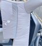 沙伯【銷(xiāo)量TOP1】電動(dòng)車(chē)擋風(fēng)被冬季加厚電瓶車(chē)摩托車(chē)大號擋風(fēng)罩防雨水 霧靄灰【15層加厚加大-護頸肩】 2025新款丨觸膚即熱丨全身0透風(fēng) 曬單實(shí)拍圖