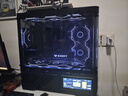 瓦爾基里（VALKYRIE）VK03-M BLACK 黑色 M-ATX 游戲電腦臺式機箱 支持360水冷 6.2吋觸摸屏 曲面玻璃270°海景房 曬單實(shí)拍圖