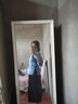 璽檸民國(guó)學(xué)生裝女復(fù)古畢業(yè)班服五四青年裝中山裝合唱演出服民國(guó)風(fēng)女裝 【亞麻】藍(lán)色上衣+中裙 L 曬單實(shí)拍圖