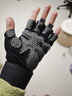 李寧健身手套男單桿運動(dòng)器械引體向上訓練防滑女擼鐵啞鈴騎行半指手套 曬單實(shí)拍圖