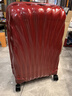 新秀麗（Samsonite）拉桿箱萬(wàn)向輪 新款行李箱 旅行箱 超輕材質(zhì)時(shí)尚貝殼箱 CS2 紅色【升級版】 25英寸 曬單實(shí)拍圖