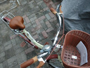 鳳凰（Phoenix）自行車(chē)成人男女通用城市通勤青少年單車(chē)女芭蕾 26英寸米黃色 曬單實(shí)拍圖
