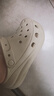 卡駱馳（crocs）經(jīng)典泡芙Clog男女一腳蹬懶人沙灘鞋 CR207521-2Y2 36 曬單實(shí)拍圖