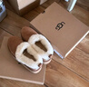 UGG【雙11搶先購】秋季新款女士厚底懶人毛毛鞋 1166733CHE|栗色37 曬單實(shí)拍圖