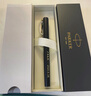 派克（PARKER）鋼筆簽字筆 國慶節禮物 創(chuàng  )意國潮生日禮物AI定制賀卡 威雅XL幻影黑金墨水筆+黑墻禮盒 曬單實(shí)拍圖