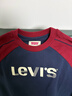 Levi's李維斯兒童套裝男女童套裝秋季新款套頭衛衣長(cháng)褲2件套衣服 深靛藍 160 /80 【建議身高158-170cm】 曬單實(shí)拍圖