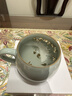 雅瓷汝窯茶杯辦公室陶瓷杯子帶蓋喝茶泡茶杯小青杯禮盒裝 汝窯小青杯 340ml 1只 曬單實(shí)拍圖
