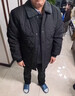 啄木鳥(niǎo)冬裝外套棉服男中老年人男士加絨加厚款棉襖冬季保暖爸爸裝棉衣 藏青【三層防護】【加絨加厚】 2XL (推薦體重125-145斤) 曬單實(shí)拍圖