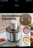 蘇泊爾（SUPOR）絞肉機家用 電動(dòng)多功能家用攪拌機嬰兒輔食機 大容量不銹鋼碎肉機攪拌機 JR-E02SG220 曬單實(shí)拍圖
