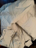 三彩2025冬季新款短款羽絨服立領(lǐng)白鴨絨面包服寬松保暖外套簡(jiǎn)約女 曬單實(shí)拍圖