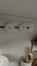 霍尼韋爾（Honeywell）A8軌道插座適配器USB 20W快充可移動(dòng)墻壁插座 明裝滑動(dòng)排插白 曬單實(shí)拍圖