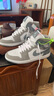 耐克（NIKE）Air Jordan 1 Mid AJ1 中幫白黑紅防滑耐磨緩震復古運動(dòng)籃球鞋 HF3216-100白灰 41 (260mm) 曬單實(shí)拍圖