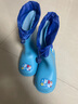 洽苒日本兒童雨鞋男女童雨靴防水防滑水鞋幼童幼兒園小孩雨套鞋膠 萌小兔-貝拉粉【升級束口款】 14 【內長(cháng)14CM】24碼 曬單實(shí)拍圖