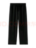 凡客誠品（VANCL）官方店休閑直筒運動(dòng)褲男士秋季百搭 黑色 4XL 曬單實(shí)拍圖