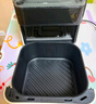 美的（Midea）AI烹飪空氣炸鍋免翻面 可視大視窗大容量5.3L 智能觸控 空氣炸鍋微波爐烤箱一體機三合一KZC539J5 曬單實(shí)拍圖