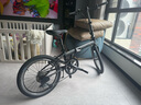 大行（DAHON）折疊自行車(chē)20英寸8級變速經(jīng)典P8單車(chē)KBC083 黑色經(jīng)典版-京倉 曬單實(shí)拍圖