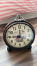 漢時(shí)（Hense）老式復古鬧鐘學(xué)生專(zhuān)用起床神器高檔床頭鐘表桌面臺鐘靜音小時(shí)鐘擺件 HA65巴黎鐵塔 曬單實(shí)拍圖