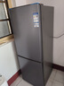 澳柯瑪（AUCMA）183升雙門(mén)家用兩門(mén)電冰箱 宿舍租房小戶(hù)型家庭多用 保鮮節能省電 BCD-183HCDNE 鉑晶灰 曬單實(shí)拍圖