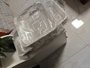 JCZS德國品牌錫紙碗空氣電炸鍋專(zhuān)用家用烤箱燒烤錫箔紙盤(pán)加厚食品級錫 【60只裝】18cm*18cm 曬單實(shí)拍圖
