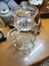 自動(dòng)玻璃懶人茶具套裝家用創(chuàng  )意透明泡茶器耐熱茶壺雙層茶杯功夫茶 靜柏泡茶器蓮花+6杯雙陌+六君子 曬單實(shí)拍圖