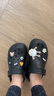 卡駱馳（crocs）經(jīng)典泡芙Clog男女一腳蹬懶人沙灘鞋 CR207521-001 36 曬單實(shí)拍圖