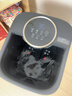 美的（Midea）泡腳桶足浴盆電解水殺菌加熱自動(dòng)按摩洗腳盆生日禮物送男女友長(cháng)輩 ZL312海巖灰 曬單實(shí)拍圖