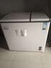 Midea美的220升/210L冰柜雙溫家用商用囤貨冷柜冷藏冷凍BCD-220VM(E) BCD-210DKEM(E)雙溫冷柜 210L 曬單實(shí)拍圖