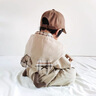 G.DUCKKIDS小黃鴨春秋可愛(ài)連體衣服連帽小熊哈衣外套新生兒春季防風(fēng)外出抱衣 咖色 90cm 90 建議體重20-25斤 曬單實(shí)拍圖