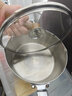 三四鋼雪平鍋316L不銹鋼奶鍋22cm食品級加厚煮面泡面小湯鍋煮粥鍋 38126 曬單實(shí)拍圖