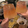 邦潔威柯林杯調酒杯草莓杯餐廳玻璃酒杯矮腳白蘭地杯冰咖啡杯飲料杯 450ml白蘭地菱形杯 曬單實(shí)拍圖