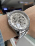 勞力士王子瑞士手表男機械表商務(wù)鑲鉆圈鏤空夜光防水高檔鎢鋼帶十大品牌男表 本白【珍藏版】進(jìn)口機芯 終身質(zhì)保 42mm 曬單實(shí)拍圖