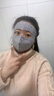 廣月藍口罩運動(dòng)護額保暖面罩女秋冬加厚防風(fēng)防寒騎行戶(hù)外全臉口罩全包護 黑格 體驗裝 1個(gè) 曬單實(shí)拍圖