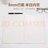 廣博(GuangBo)B5/16K筆記本子文具牛皮紙軟抄本單線(xiàn)本記事本牛皮軟面抄學(xué)生辦公用品6本裝混色GB16403 曬單實(shí)拍圖