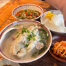 明爵不粘鍋炒鍋家用麥飯石炒菜鍋少油煙平底煎炒鍋電磁爐燃?xì)庠钔ㄓ?【套裝】炒鍋+硅膠鏟 32cm 曬單實(shí)拍圖
