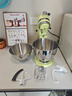 KitchenAid（凱膳怡）【政府補貼】廚師機家用進(jìn)口5QT雙碗和面揉面一體機多功能攪拌機 嫩芽綠 5KSM165PSCKG 曬單實(shí)拍圖