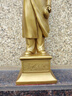 韶之紅132真品毛主席銅像招揮手雕塑偉人澤東爺爺紀念品純黃銅擺件禮物 光明在前雙重封底24.9厘米 曬單實(shí)拍圖