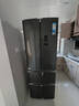 美的（Midea）325升法式多門(mén)四開(kāi)門(mén)家用冰箱超薄風(fēng)冷無(wú)霜一級能效雙變頻國家補貼20% 出租房宿舍BCD-325WFPM(E) 曬單實(shí)拍圖